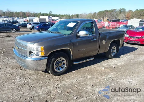 2013 Chevrolet Silverado 1500 Work Truck из США, поврежденный, VIN 1GCNCPEX6DZ214794